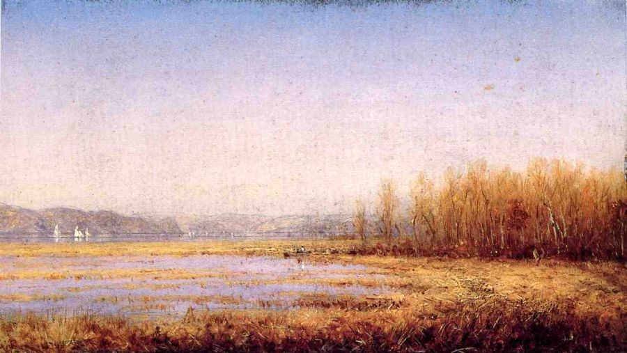 Sanford Robinson Gifford Marshes of the Hudson